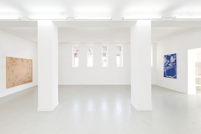 Vue de l'exposition Mathilde Ganancia, Onces-sur-Joult Du 12 septembre au 25 octobre 2020 courtesy de l’artiste et Les Bains-Douches Crédit photo Romain Darnaud