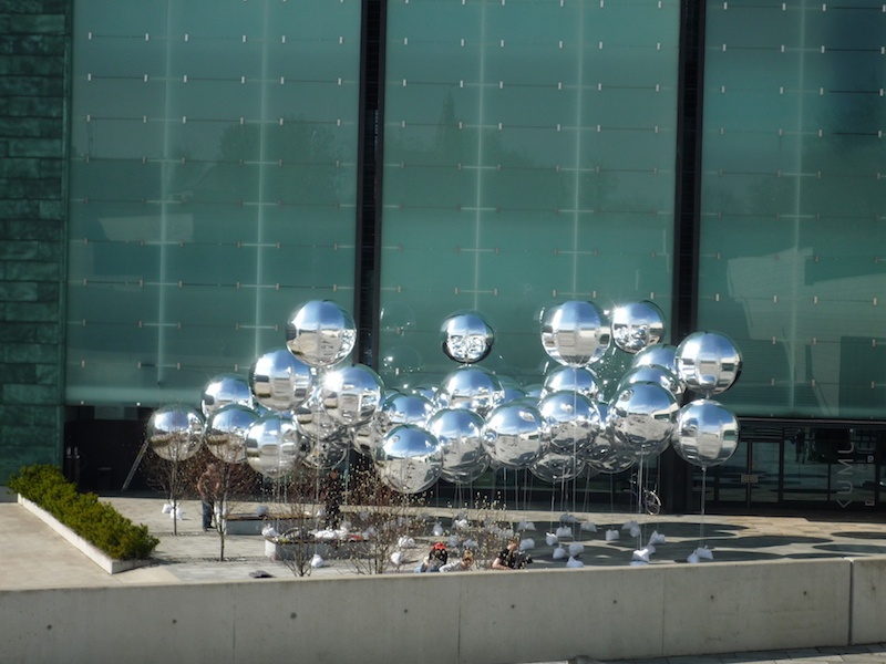 Jenny Marketou Silver Series,installation Kumu Museum Tallin Estonia