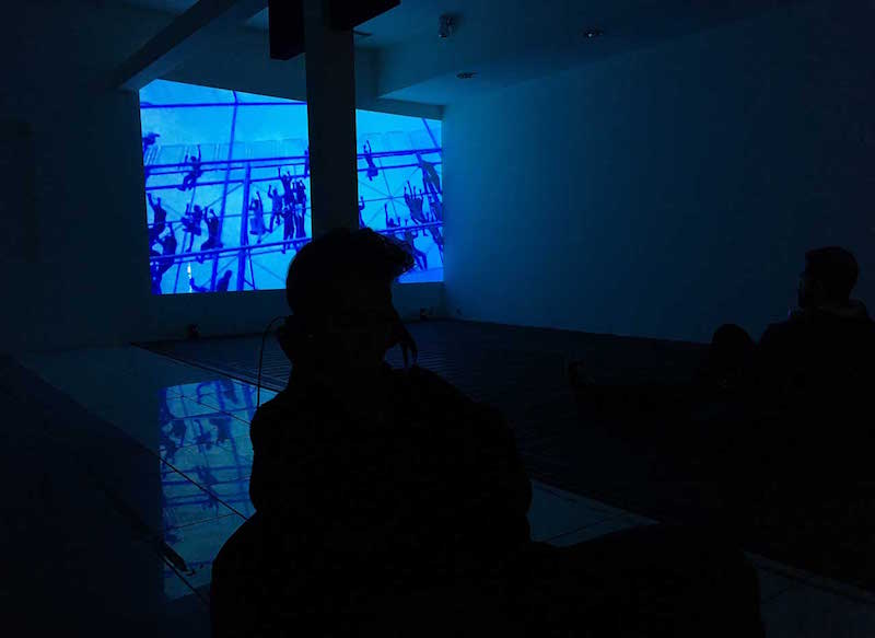 Jenny Marketou The Assembly with No Particular Order-Installtion View-The Meeting Room