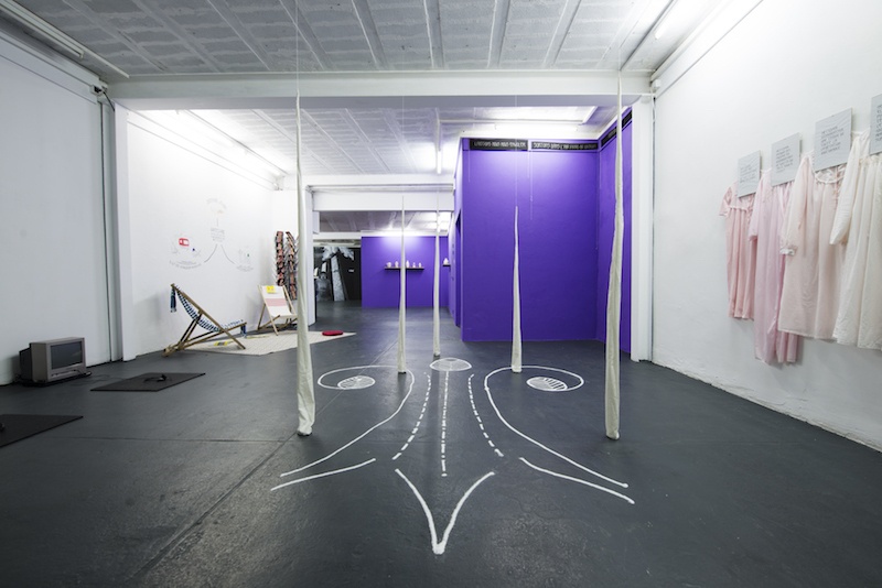 Vue de l'exposition MAGIE VERTE jusqu'au 31 octobre à l'Espace 29 Bordeaux © Wang Yiyang