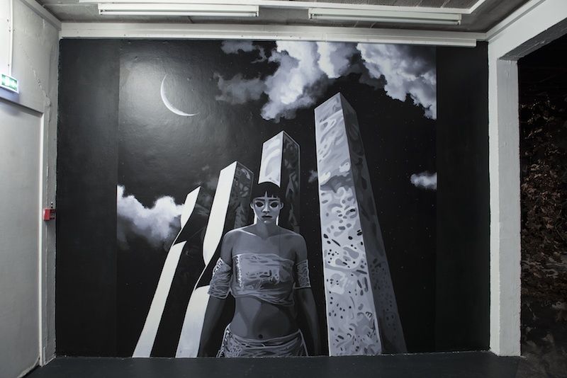Vue de l'exposition MAGIE VERTE jusqu'au 31 octobre à l'Espace 29 Bordeaux © Wang Yiyang