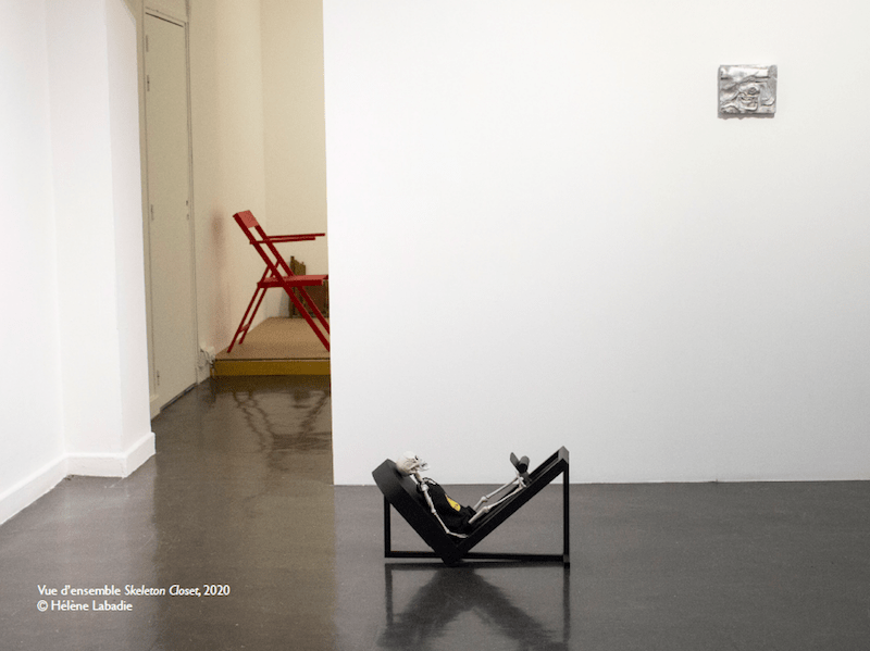 Exposition SKELETON CLOSET de Maxime Testu jusqu'au 17 octobre 2020 au CAPV Lille