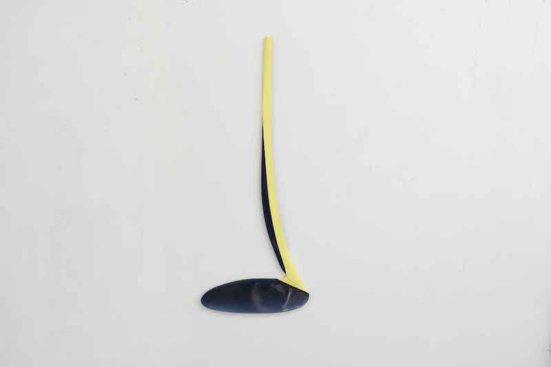 François Maurin, sans titre (Tiers), 2020. 102 x 41,5 x 2 cm