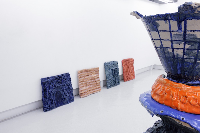 vue d'exposition rv à l’air libre de Pernille Pontoppidan Pedersen jusqu'au 28 novembre 2020, Galerie Maria Lund Paris