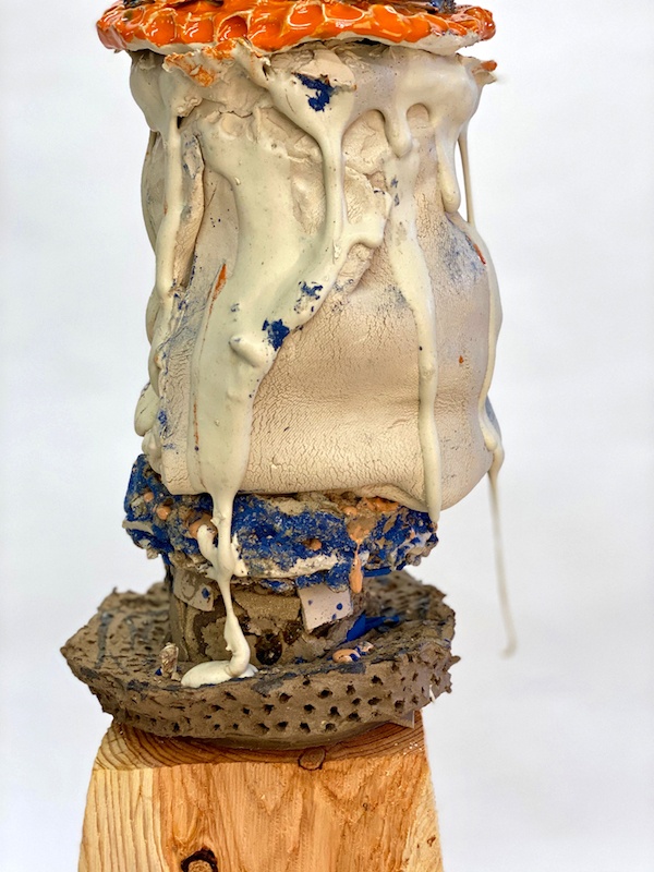 vue d'exposition rv à l’air libre de Pernille Pontoppidan Pedersen jusqu'au 28 novembre 2020, Galerie Maria Lund Paris