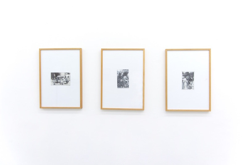 vue de l'exposition « Instructions pour couper les ficelles » avec Gayle Chong Kwan, Gaetano Cunsolo, Léonard Martin, João Vilhena jusqu'au 05 décembre 2020, Galerie Alberta Pane Paris