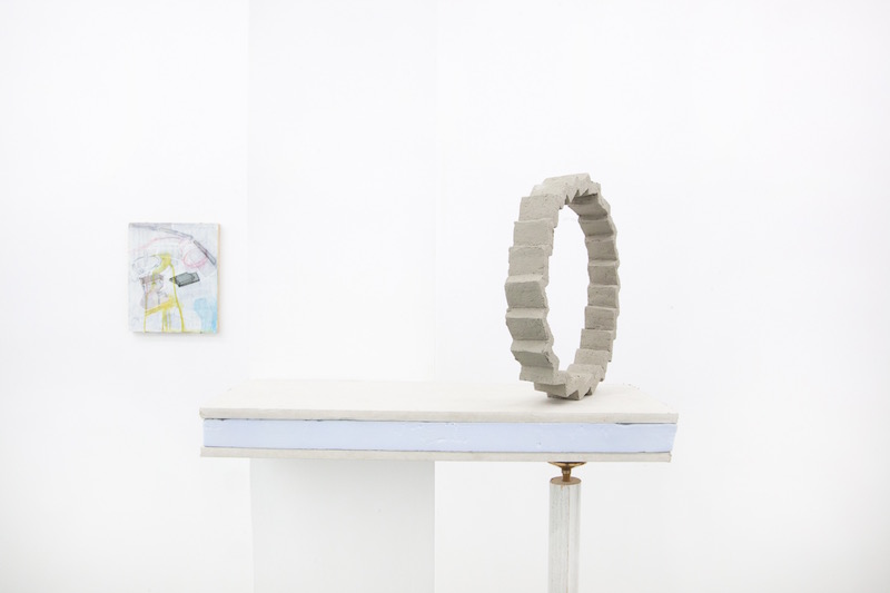 vue de l'exposition « Instructions pour couper les ficelles » avec Gayle Chong Kwan, Gaetano Cunsolo, Léonard Martin, João Vilhena jusqu'au 05 décembre 2020, Galerie Alberta Pane Paris