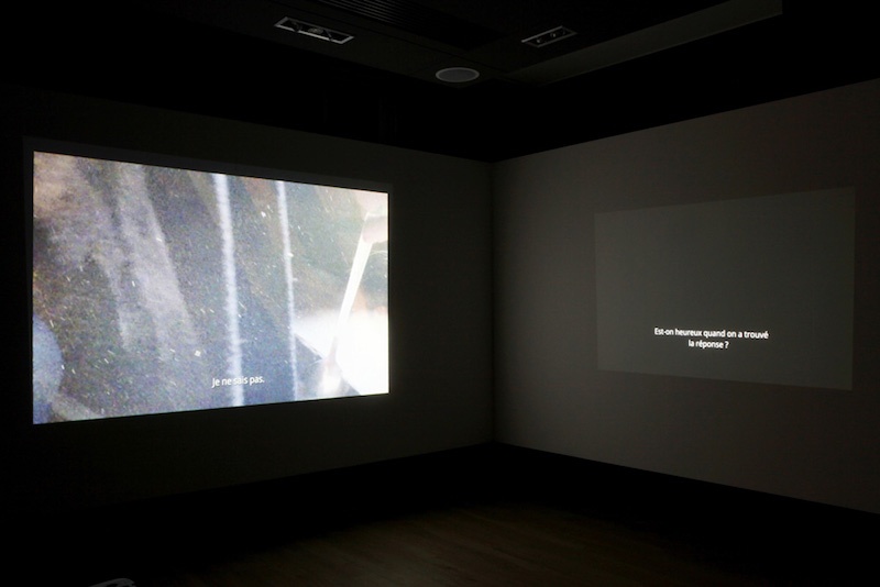 vue de l'exposition « Si c'est pour les gens, ça doit être beau », dit-elle, de Jeremiah Day, centre d'art Le Lait, 2020, Albi (FR), photo Phœbé Meyer