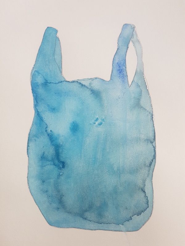 Maud Louvrier-Clerc, Série « It’s beginning », aquarelle, 2020