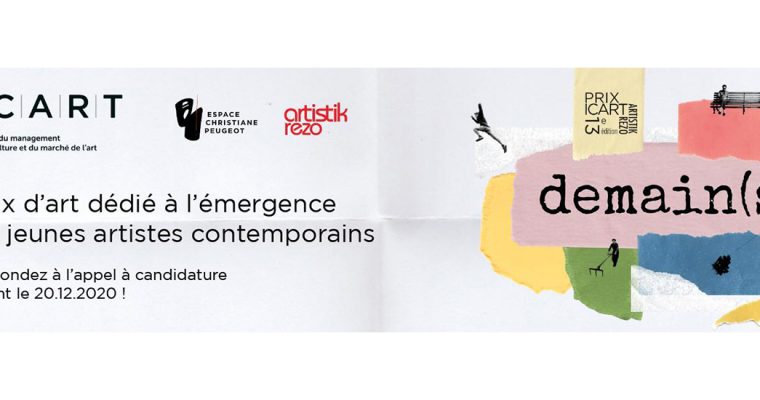 APPEL A CANDIDATURE 13E ÉDITION DU PRIX ICART ARTISTIK REZO
