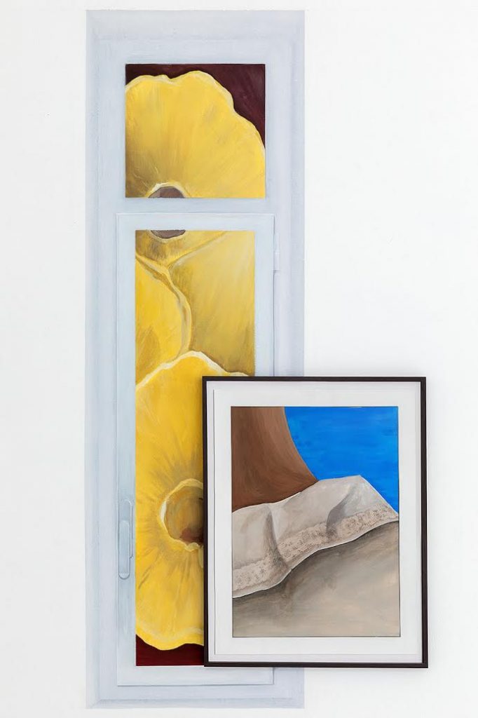 Vue de l'exposition Overseas de Chloé Quenum jusqu'au 28 février 2021, Les Bains-Douches, Alençon courtesy de l’artiste et Les Bains-Douches, Alençon - Photo Romain Darnaud