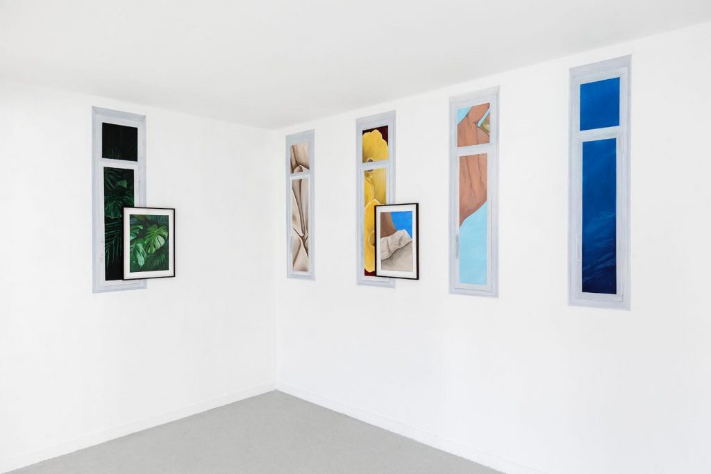 Vue de l'exposition Overseas de Chloé Quenum jusqu'au 28 février 2021, Les Bains-Douches, Alençon courtesy de l’artiste et Les Bains-Douches, Alençon - Photo Romain Darnaud