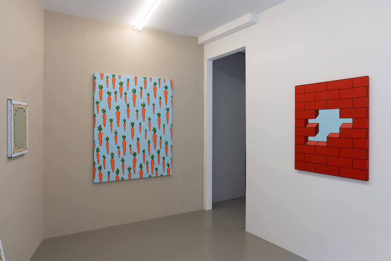Vue exposition REPEAT AFTER ME d'Antoine Desailly jusqu'au 24 avril 2021, Galerie Modulab, Metz