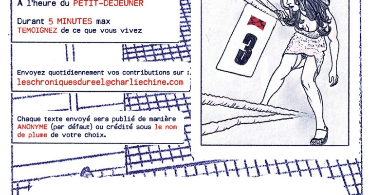 APPEL À CONTRIBUTION -LES CHRONIQUES DU RÉEL