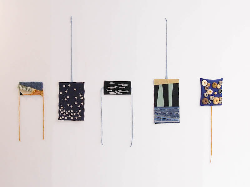 Micro-jardins, Oeuvres textiles de Marie-Claire Corbel