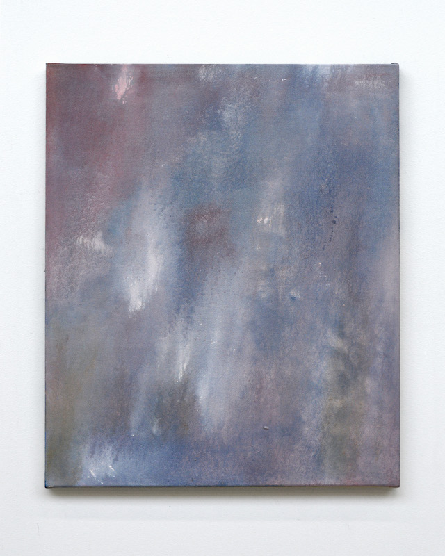 Benoît Blanchard, Specola#14, octobre 2018. Huile sur toile, 55x46cm