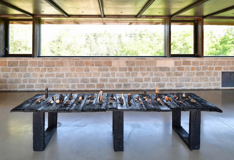 Denise Bresciani, Les idoles, installation, 2021, Exposition Seconde nature, La cuisine, centre d'art et de design : Image Didier Taillefer ©Denise Bresciani ADAGP