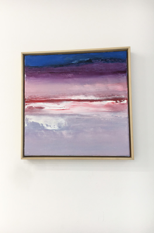Untitled, Somyot Hananuntasuk, huile sur toile, 30 x 30 cm, 2020. Photo : Courtesy galerie arnaud Lebecq.