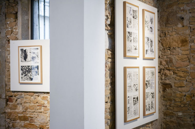 Vue de l'exposition À la croisée des chemins © Fondation Bullukian