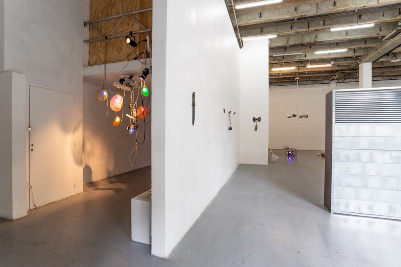 vue exposition Des soleils encore verts, Mains d'Œuvres, Saint-Ouen, 7-10 juillet 2021 © Clément Boute