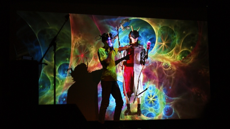 Anthedemos, Herosyhtèse, 2020. Performance hybride. © Anthedemos
