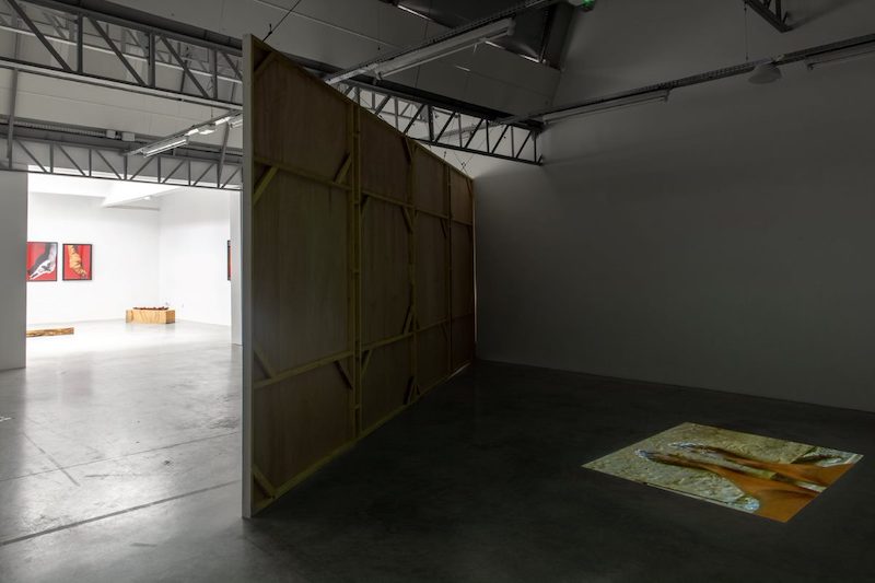 Vue Silo exposition monographique de Myriam Mihindou, Centre d’art contemporain Transpalette, Bourges Photo Margot Montigny