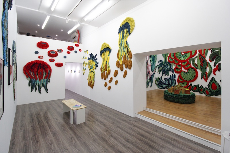 Supernature, exposition personnelle de Claude Como, Galerie Le cabinet d’Ulysse, Marseille. Courtesy Claude Como & Le Cabinet d'Ulysse © Studio Tropicalist