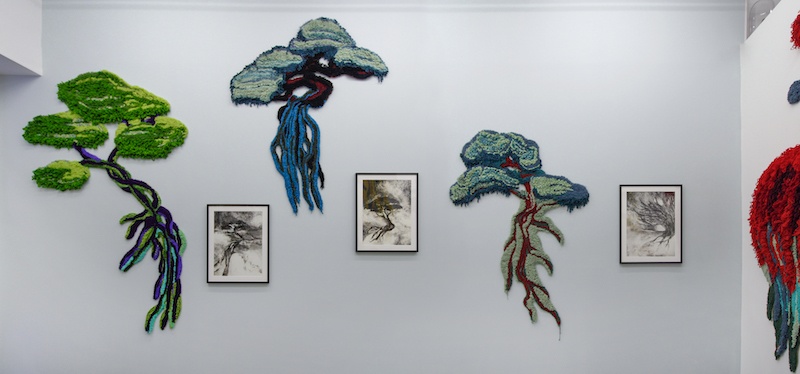 Supernature, exposition personnelle de Claude Como, Galerie Le cabinet d’Ulysse, Marseille. Courtesy Claude Como & Le Cabinet d'Ulysse © Studio Tropicalist