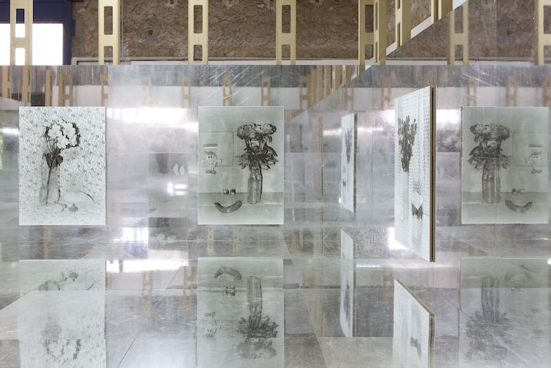 Vue exposition Double Triple, Thomas Fougeirol, Hubert Marot