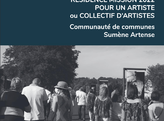 APPEL À CANDIDATURE – RÉSIDENCE MISSION 2022 POUR UN ARTISTE OU COLLECTIF D’ARTISTES