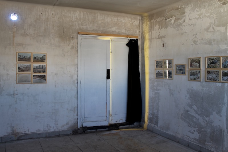 Vue “GISANTS”, une exposition de Pierre Louapre, toit-terrasse de Coco Velten, Marseille