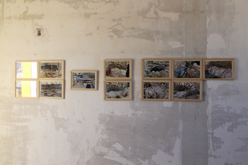Vue “GISANTS”, une exposition de Pierre Louapre, toit-terrasse de Coco Velten, Marseille