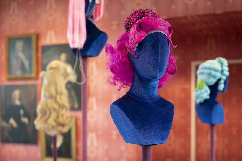 SCAD Savannah – Fall 2021 – Exhibitions – Mehryl Levisse – "White Wig" – Documentation – SCAD Museum of Art – Photography Courtesy of SCAD