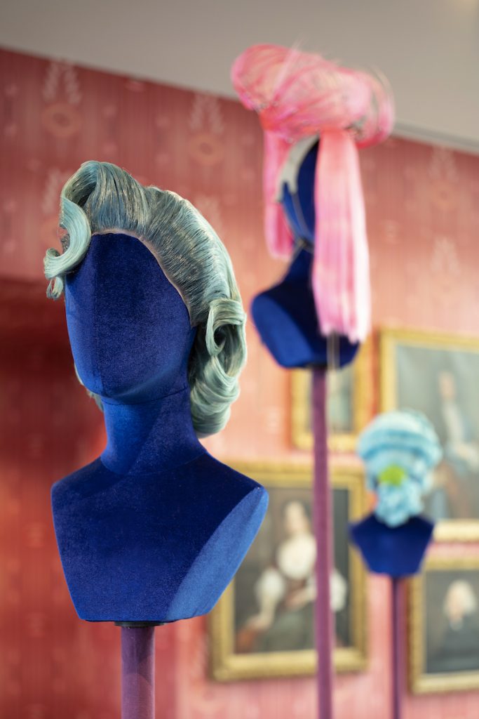 SCAD Savannah – Fall 2021 – Exhibitions – Mehryl Levisse – "White Wig" – Documentation – SCAD Museum of Art – Photography Courtesy of SCAD