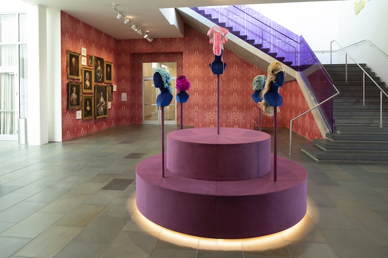 SCAD Savannah – Fall 2021 – Exhibitions – Mehryl Levisse – "White Wig" – Documentation – SCAD Museum of Art – Photography Courtesy of SCAD
