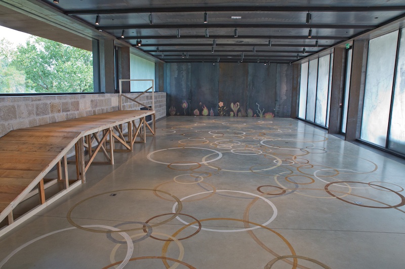 Vue de l’expostion ETHERSECTION, La cuisine, centre d’art et de design, 2021, ©Sylvain Thédon