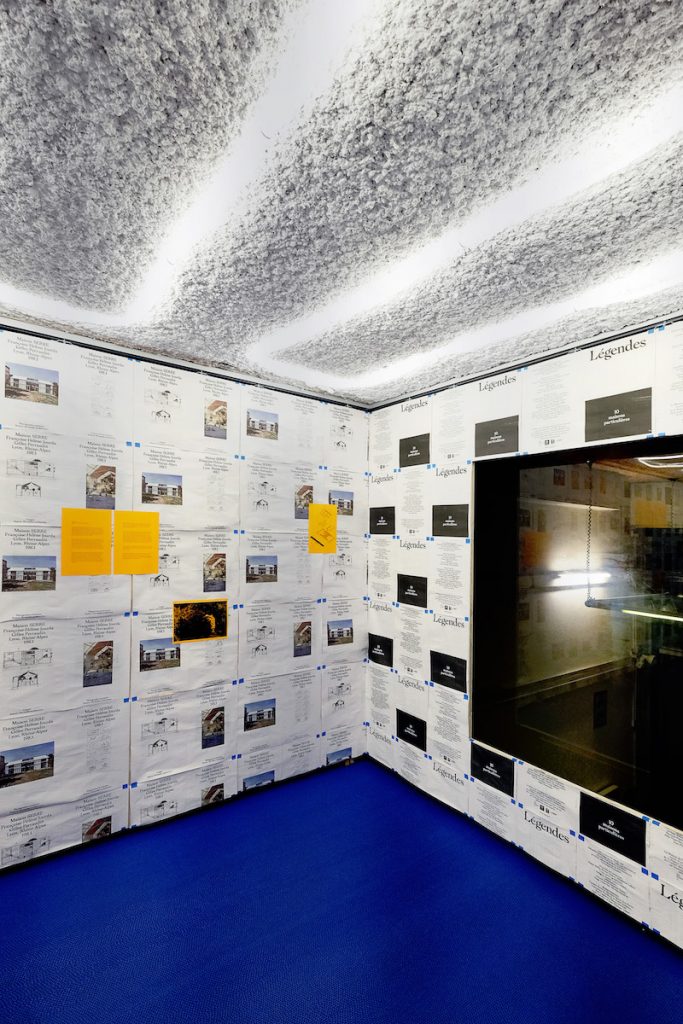 vue de l’exposition Légendes 10 maisons particulières (crédit photographies © Nicolas Dorval-Bory)