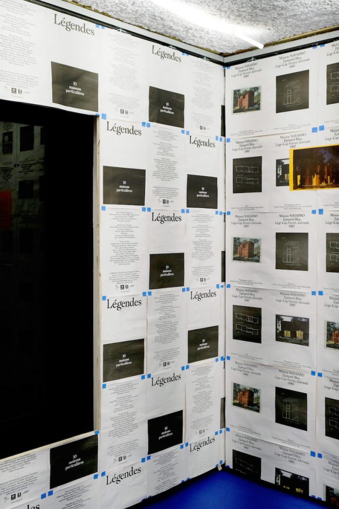 vue de l’exposition Légendes 10 maisons particulières (crédit photographies © Nicolas Dorval-Bory)