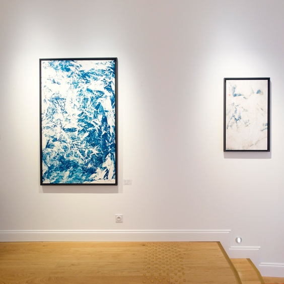 Vue exposition Mountains de Ya Ké Shang, Galerie Goutal, Aix-en-Provence