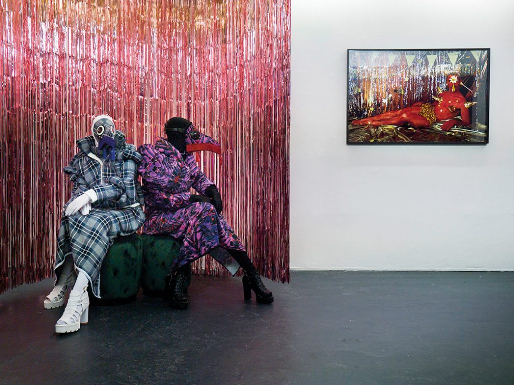 Welcome to the show de Mehryl Levisse, Espace 29, Bordeaux Photos © Bruno Falibois Communication : Faustine Delbourg / Faust Éditions