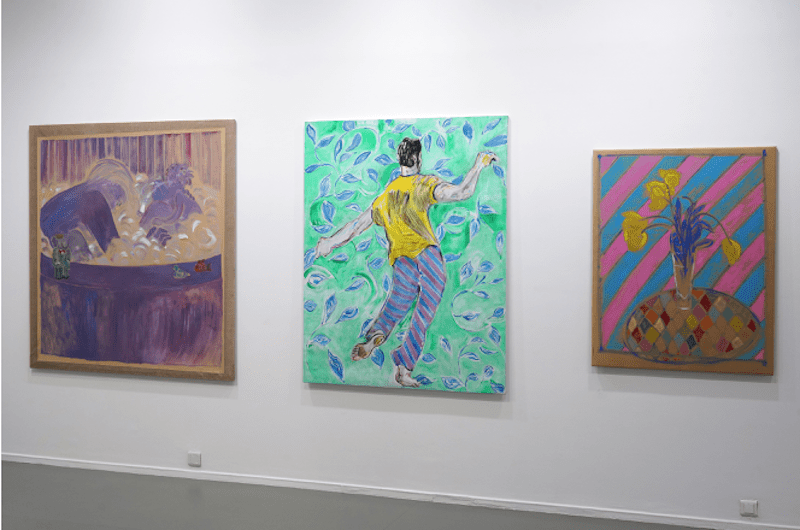 Vues d’exposition Cathy Josefowitz, The Thinking Body, 2021 © Tristan Savoy / CCS