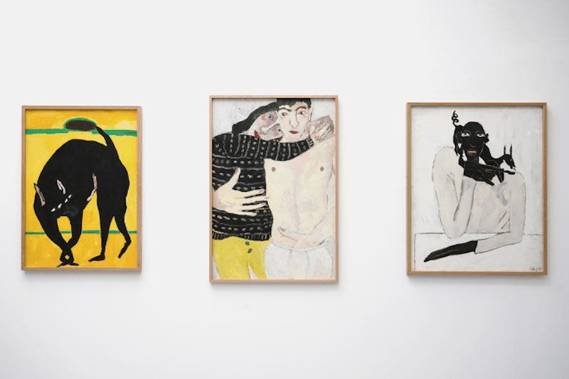 Vues d’exposition Cathy Josefowitz, The Thinking Body, 2021 © Tristan Savoy / CCS