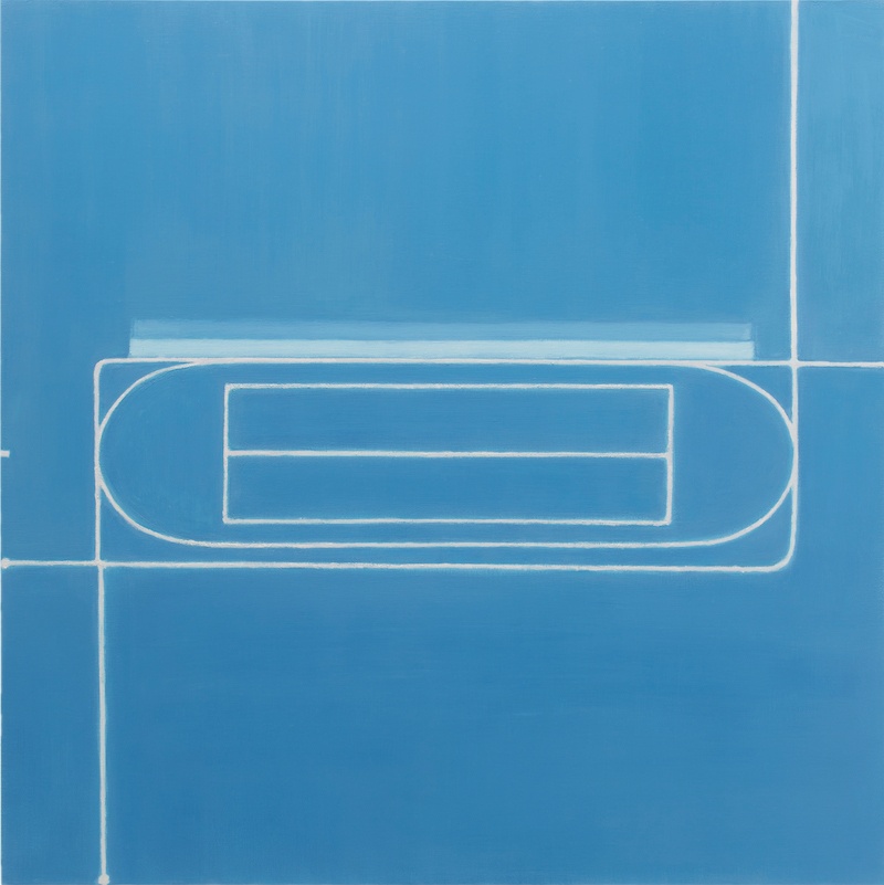 Paul Pagk, The Offering, 2020. Huile sur toile, 178 x 178 cm Courtesy et photo artiste