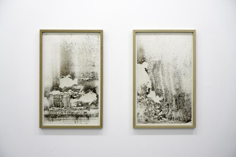 Vue de l'exposition - Wilfried Nail, CHAPITRE III – ZOMBI jusqu'au 15 janvier 2022, Bonus Atelier 8, Ilôt des Îles, Nantes