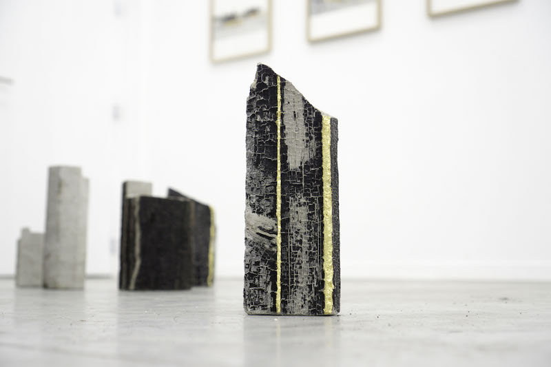 Vue de l'exposition - Wilfried Nail, CHAPITRE III – ZOMBI jusqu'au 15 janvier 2022, Bonus Atelier 8, Ilôt des Îles, Nantes