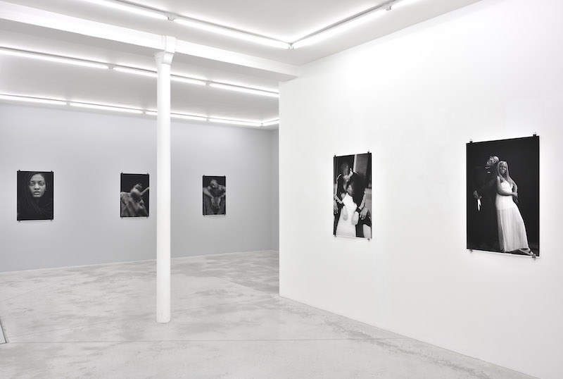 Vue d'exposition Under the same sky de Sean Patrick Watters, jusqu'au 19 mars 2022, Praz-Delavallade, Paris