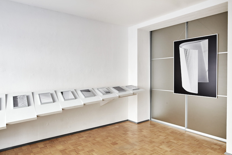 Vue d'exposition Kyoungtae Kim, Serial Compositions, 2021 einBuch.haus (image Maxim Schulz)