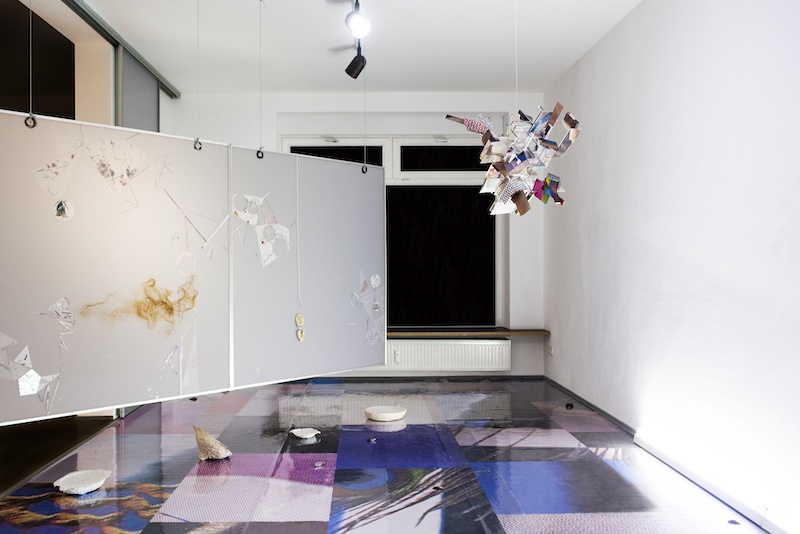 Vue d'exposition Fictive Appearance, 2020 (image : Yuto Takamuro)