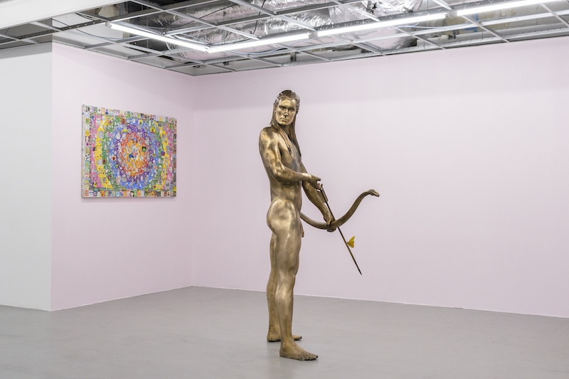 Vue exposition collective Rapide et Furieux jusqu'au 26 février 2022, Le Port Des Créateurs, Toulon - Commissariat Léo Fourdrinier