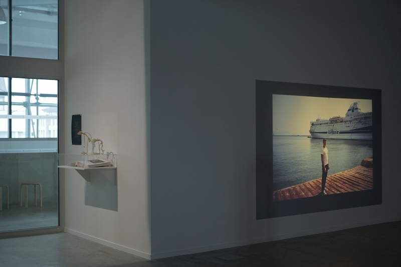 Vue de l'exposition "Boaz" de Romain Kronenberg, 2022 © La Kunsthalle Mulhouse - photo : Romain Kronenberg